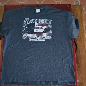 Mayberry Graphic Tee - Dark Gray